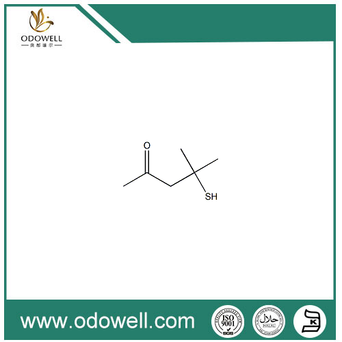 4-Mercapto-4-methylpentaan-2-een