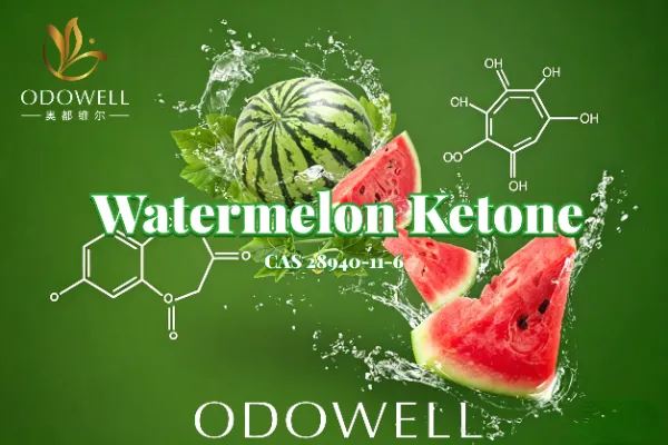 ODOWELL lanceert watermeloenketon: fris watermeloenaroma voor modern geurontwerp