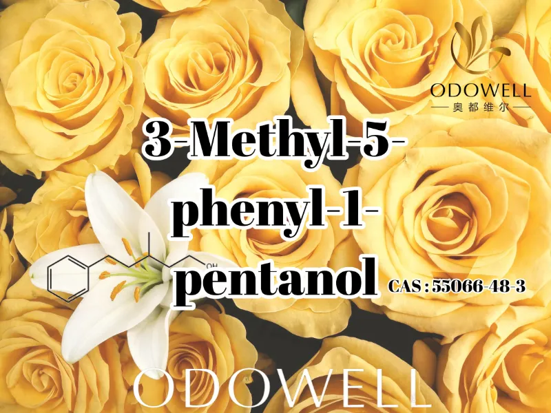 ODOWELL beveelt 3-methyl-5-fenyl-1-pentanol aan voor frisse bloemige en roosachtige geurtoepassingen