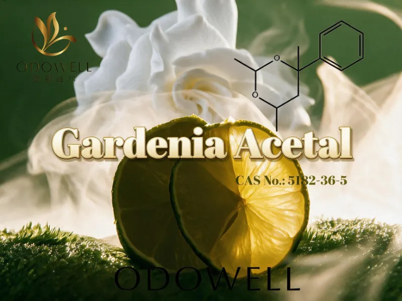 ​ODOWELL beveelt Gardenia Acetal aan voor toepassingen met verse Citrus-Gardenia-geur